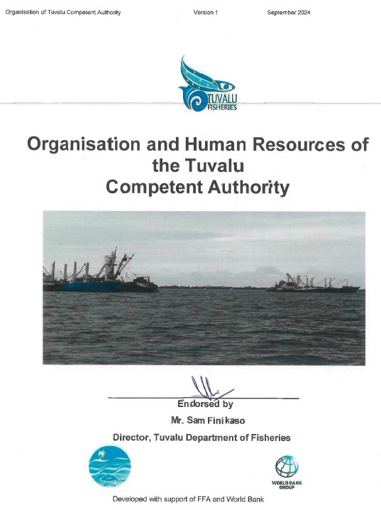 Organization and Human Resources of the Tuvalu Competent Authority